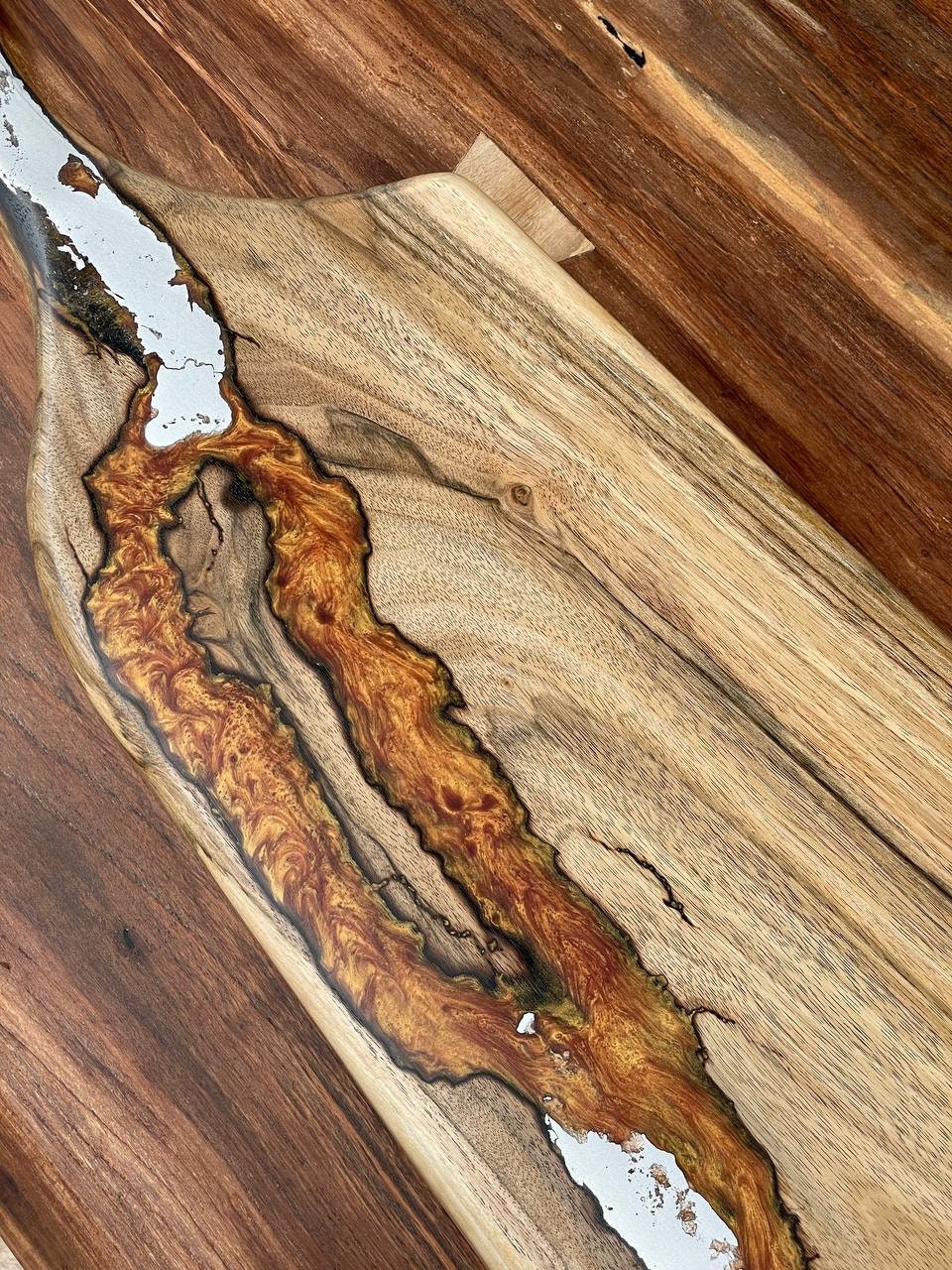 Epoxy charcuterie board, charcuterie board, wood board, rustic charcuterie board, board epoxy, cutting board walnut, handmade board