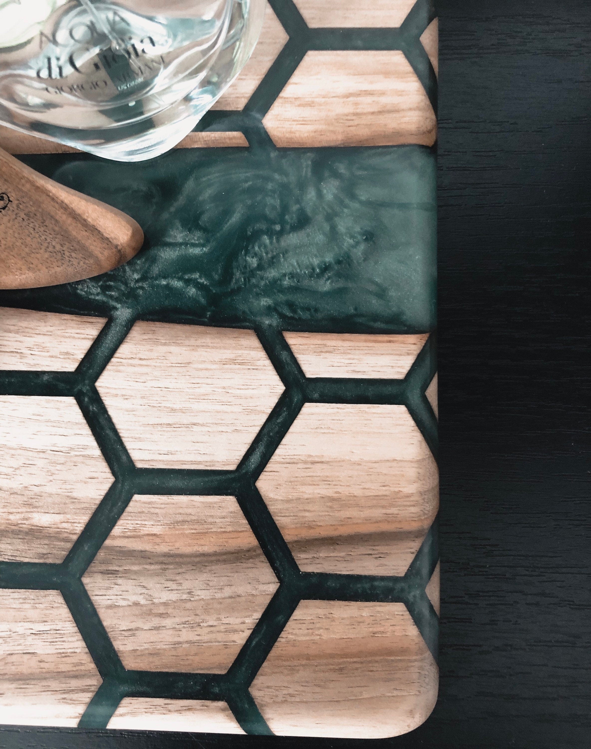 Perfume tray, Vanity tray, Perfume organizer, Honeycomb tray