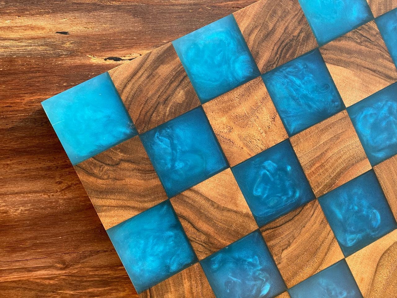 Epoxy chess board, epoxy resin chess, boardchess board, unique chess, custom chess board, resin chess board, chess gifts, chess board modern