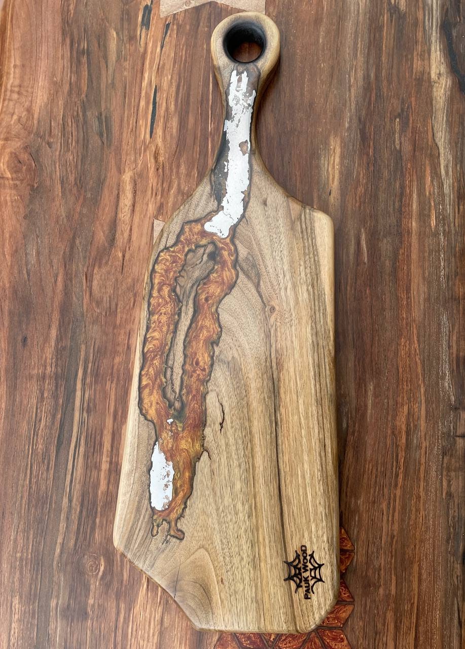 Epoxy charcuterie board, charcuterie board, wood board, rustic charcuterie board, board epoxy, cutting board walnut, handmade board